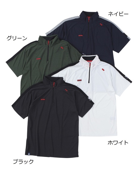 ハーフzipTシャツ【K-SWISS】