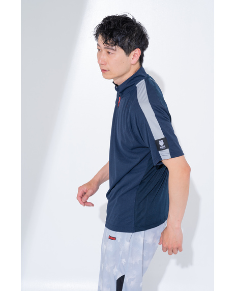 ハーフzipTシャツ【K-SWISS】