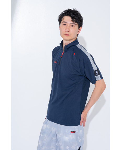 ハーフzipTシャツ【K-SWISS】