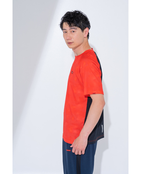 迷彩クルーTシャツ【K-SWISS】