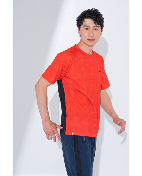 迷彩クルーTシャツ【K-SWISS】